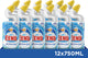 WC-Ente WC-Ente WC-Reiniger Marine Wave – 12 x 750 ml – Vorteilspack