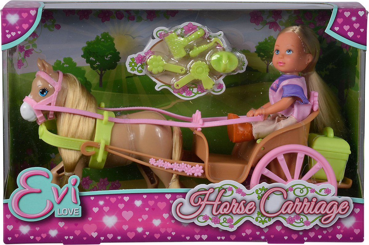 Evi Love Mini Pop Horse und Wagen