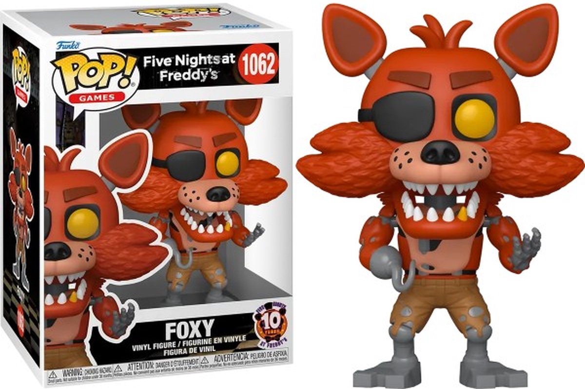 Funko-Pop! Spiele: Fünf Nächte bei Freddy's – Foxy Pirate #1062