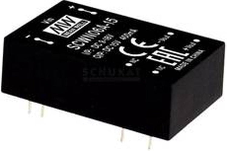 Mean Well SCWN06B-05 DC-DC-Wandlermodul 1 A 6 W Anzahl der Ausgänge: 1 x Inhalt 1 Stück(e)