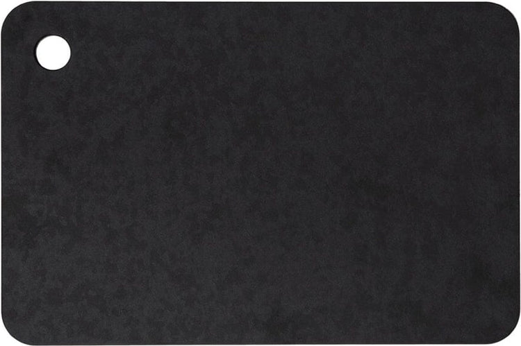 Combekk Schneidebrett – 100 % Recyclingpapier – frei von Mikroplastik – antibakteriell – spülmaschinenfest – 20 x 30 cm – Schwarz