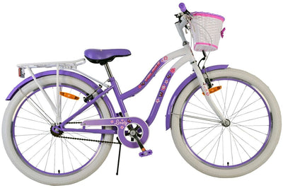 Volare Lovely Children's Bike Girls 24 Zoll lila zwei Handbremsen