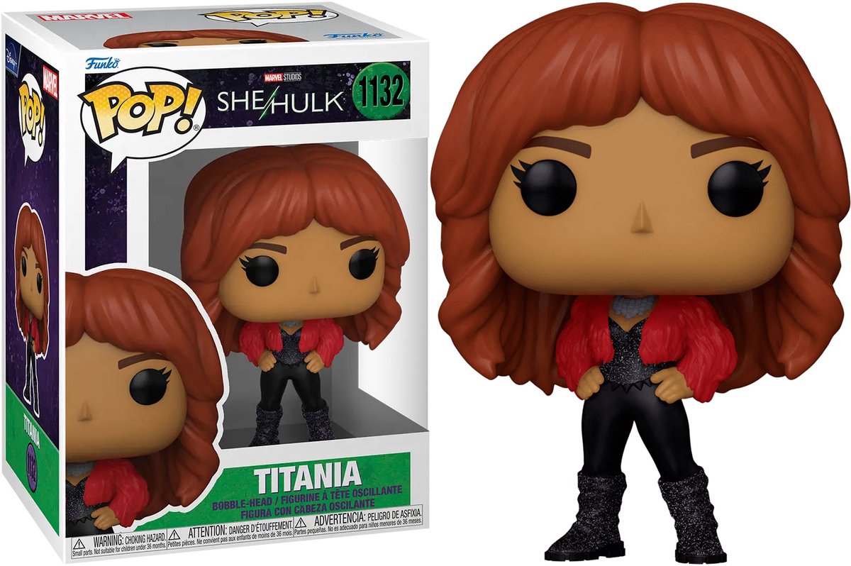 Funko-Pop! Marvel: She-Hulk – Titania (Wackelkopf) #1132