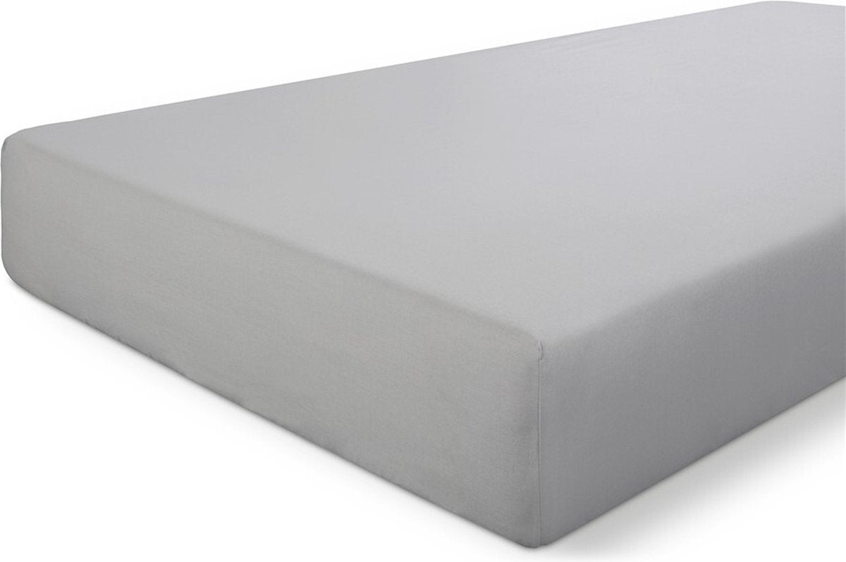 Walra Spannbetttuch Crispy Cotton – 80x200 – 100 % Baumwolle – Grau