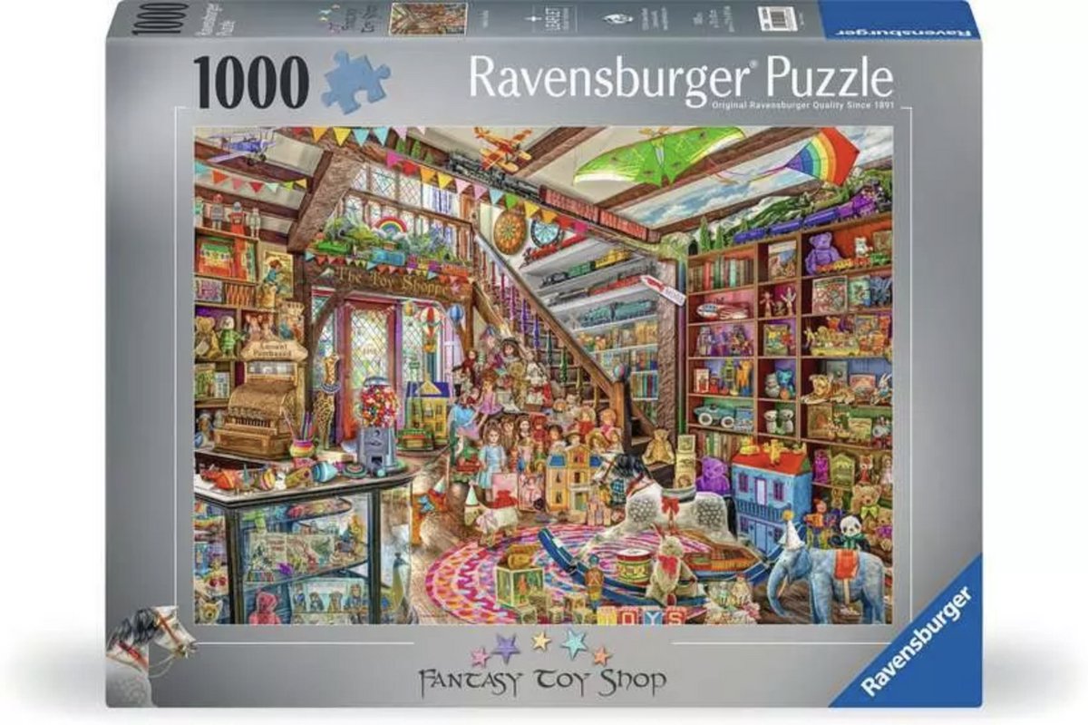 Ravensburger der Fantasy-Spielzeugladen – Puzzle mit 1000 Teilen