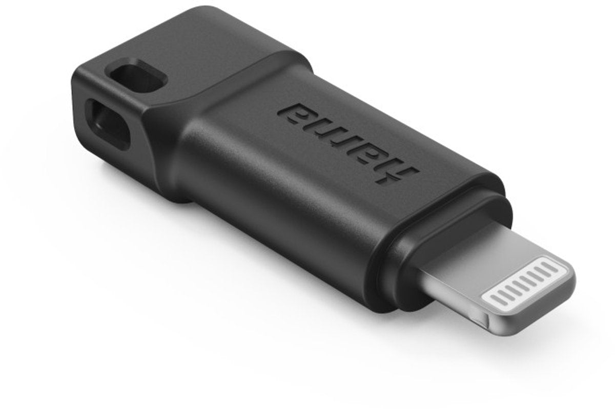 Hama USB-C-Adapter auf Apple Lightning-Stecker, MFI, Schwarz