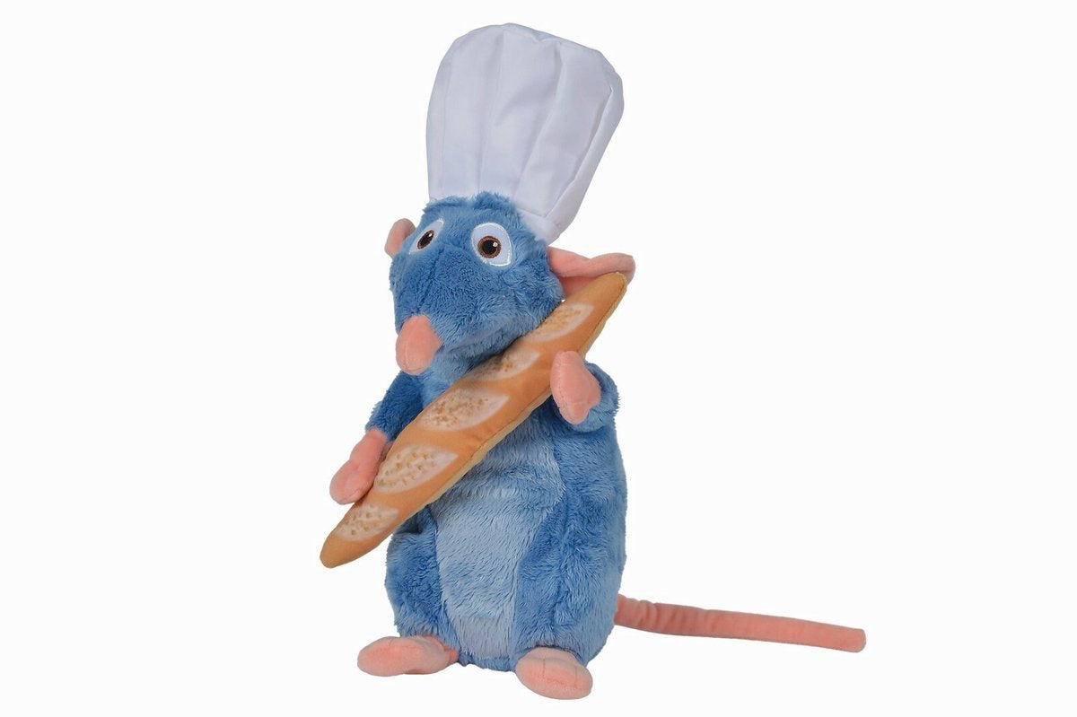 Nicotoy Remy Ratatouille Kuscheltier mit Baguette 30 cm groß