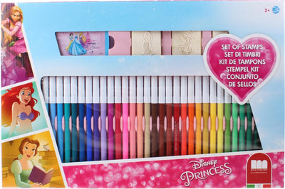 Multiprint -Prinzessin -Farb -Set mit Briefmarken, 41DLG.