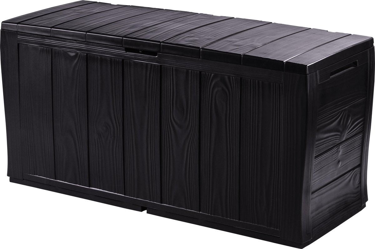 Curver Outdoor-Aufbewahrungsbox – 270 Liter – braun – wasserdicht