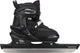 Nijdam Kinder-Skates verstellbar – Speed-Skates – Schwarz – Größe 29–32