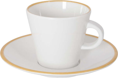 Gimex - Linea Line - Espressoset - Gold - 85 ml - 2 Stück
