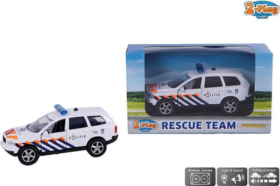 2-sly-Die-Cast-Polizei-NL-Licht und Klang zurückziehen