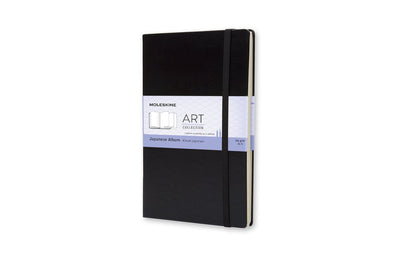 Japanisches Kunstalbum von Moleskine – groß – Hardcover – schwarz