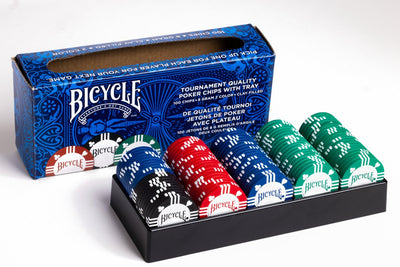 Bicycle - Pokerchips - 8 Gramm - Ton - 100 Stück
