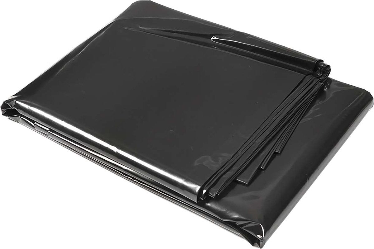 Bo-Camp - Aquafolien-Oberflächenplane - ohne Weichmacher - 3x2 Meter - Schwarz