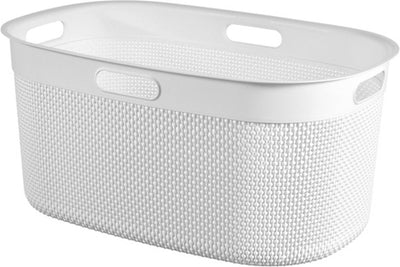 Curver Filo-Wäschekorb – 45 l – 59 x 39 x 27 cm – weiß