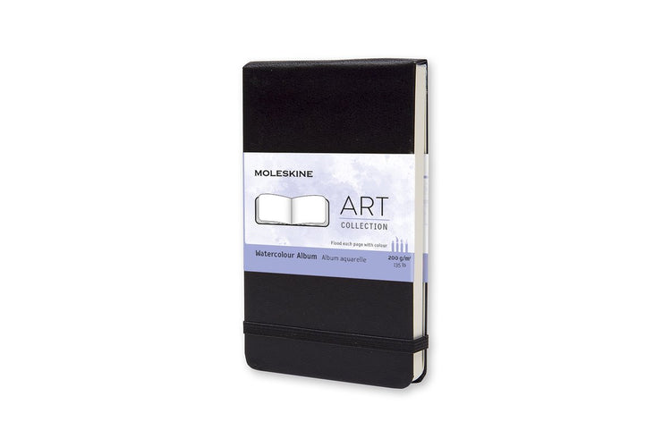 Moleskine Kunst-Aquarellalbum – Tasche – Hardcover – Schwarz