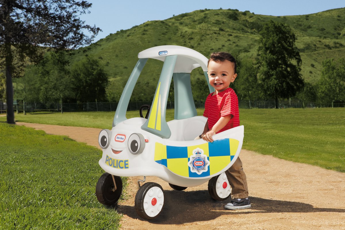 Kleine Tikes – Laufauto – gemütliches Coupé – Polizeiauto