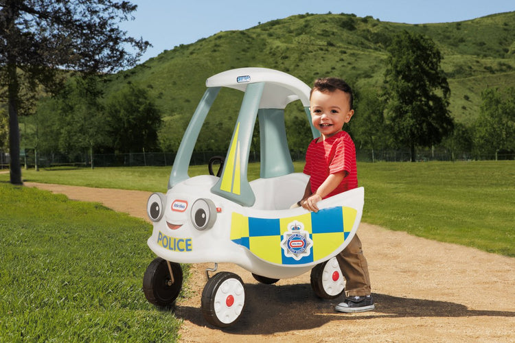Kleine Tikes – Laufauto – gemütliches Coupé – Polizeiauto