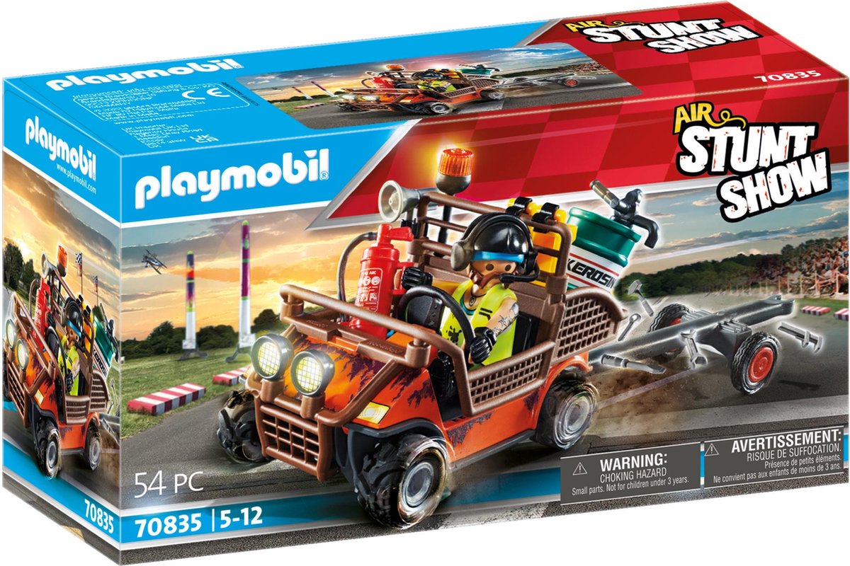 Playmobil Stuntshow Air Mobile Repair Service 70835