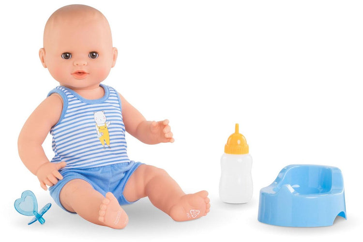 Corolle Mon Grand Poupon Trinken und Plaspop - Paul, 36 cm