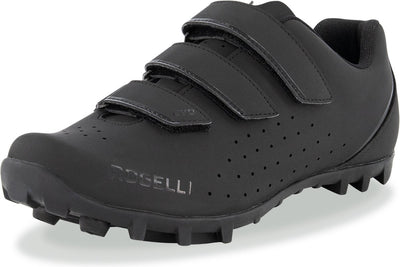 Rogelli ab-650 MTB-Schuhe Herren und Damen – Fahrradschuhe Mountainbike – Schwarz – Größe 39