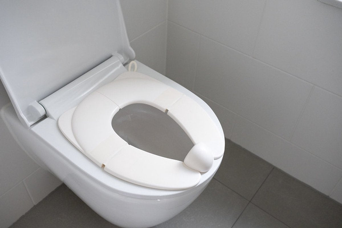Dooky® Dooky faltbarer Toilettensitz – faltbarer Toilettenverkleinerer für Kleinkinder – rutschfest, reisefreundlich