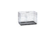 Beeztees Hundebox M – Bank – zusammenklappbar – 2 Türen – verzinkt – 81 x 55,5 x 61,5 cm