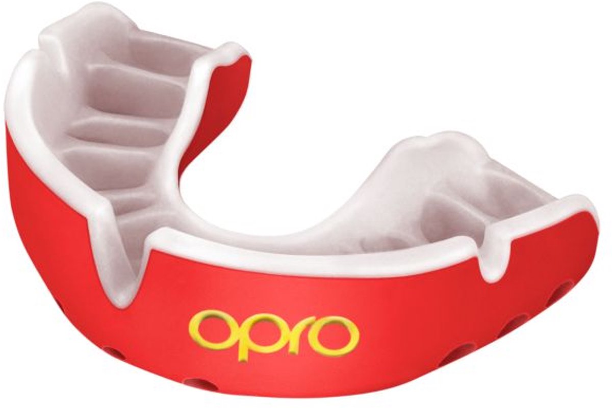 Opro gold ultra fit mouthguard hockey mouthguard - size l