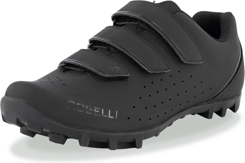 Rogelli ab-650 MTB-Schuhe Herren und Damen – Fahrradschuhe Mountainbike – Schwarz – Größe 38