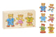 Goki -Holzverkessten -Puzzle -Bären in Houten Box, 36st.
