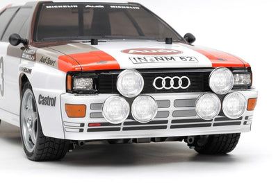 Tamiya - elektrischer Audi Quattro Rally A2 Bausatz - Maßstab 1:10