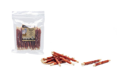 Beeztees Kaustangen mit Ente – 40 Stück – 12 cm – Hundesnacks – Kausnacks – Vorteilspack