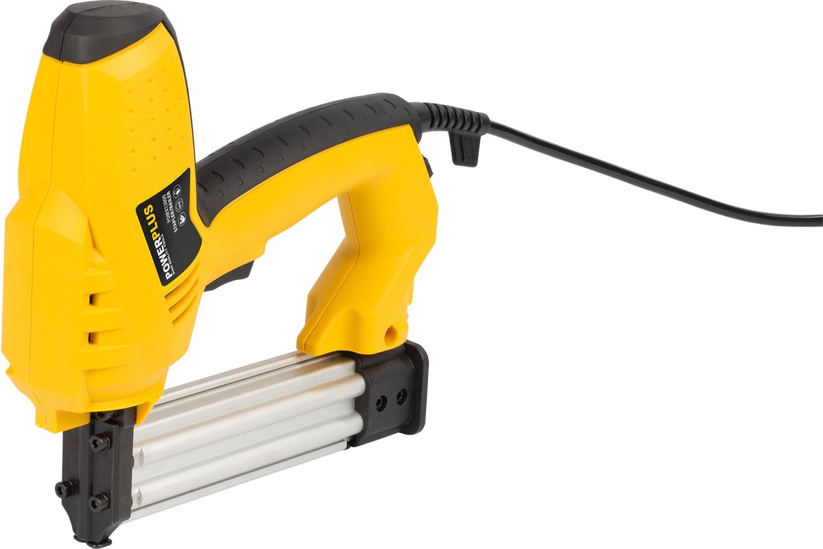 Powerplus powx13800 Elektronagler - Schussfrequenz: 30 Min. - inkl. Aufbewahrungskoffer, 300 Heftklammern und 200 Nägel