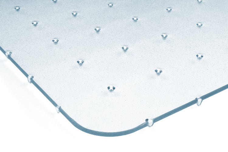 Kangaro-Bodenmatte – für Teppich – transparente Kappe – 90 x 120 cm – k-17-0900
