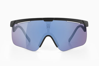 Alba Optics Fahrradbrille – Delta Black VZUM F-Linse Flamingo