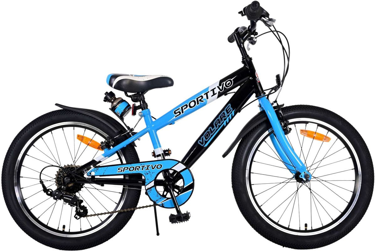 Volare Sportivo Kinderrad - Jungen - 20 Zoll - Blau - 7 Zahnräder