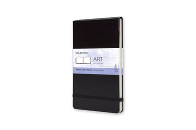 Moleskine Art Aquarell-Notizbuch – groß 13 x 21 cm – Hardcover – schwarz