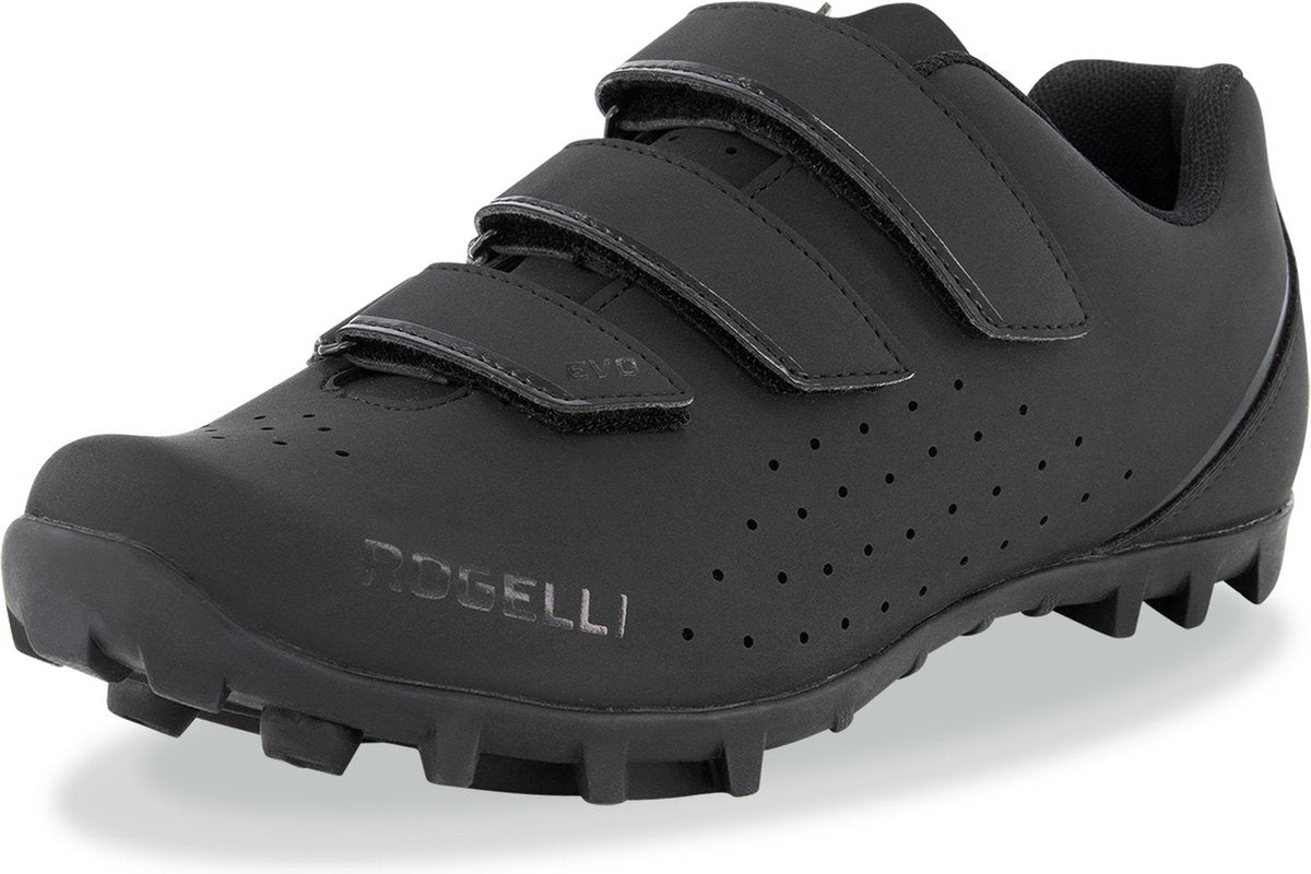 Rogelli ab-650 MTB-Schuhe Herren und Damen – Fahrradschuhe Mountainbike – Schwarz – Größe 41