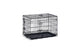 Beeztees Hundebox M – Bank – 2 Türen – faltbar schwarz – 81 x 55,5 x 61,5 cm