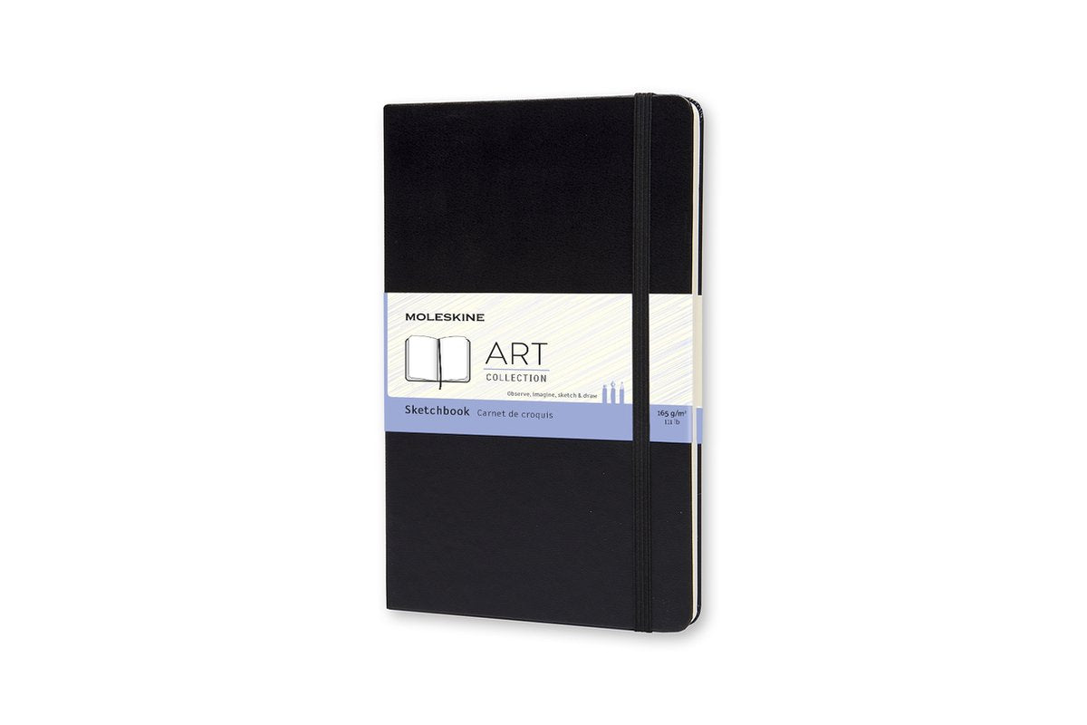 Moleskine Kunstskizzenbuch – groß – Hardcover – schwarz