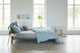 Bettwäschehouse – Jersey – Topper-Spannbettlaken – 200 x 220 cm – hellgrau