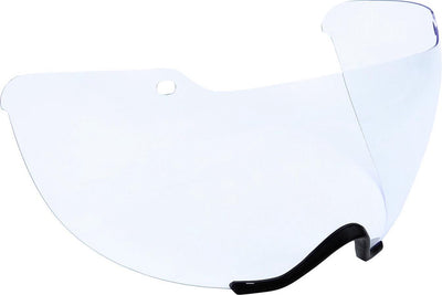 Bbb Cycling Aerotop Faceshield Visier Fahrradhelm – wasserabweisend und beschlagfrei – Helmvisier passend für Aerotop-Helm – transparent – BHE-63