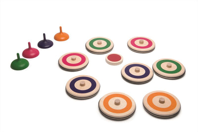 BS Toys Houten Innen Curling Game, 13dlg.