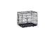 Beeztees Hundebox S – Bank – 2 Türen – faltbar – Schwarz – 62 x 44,5 x 50 cm