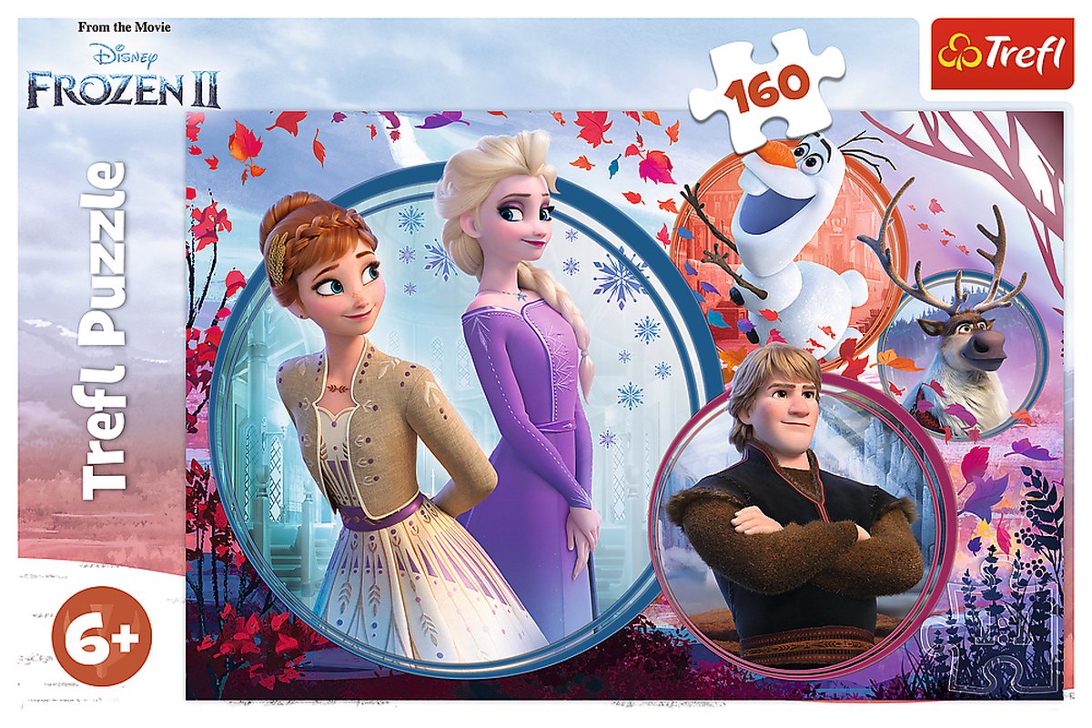 Trefl 160 – Schwesterabenteuer Disney Frozen 2