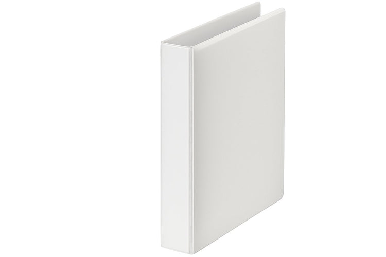 Esselte Essentials Panorama-Ringbinder A4 – 2-Ring – Rückenbreite 38 mm – Kapazität 190 Blatt – Weiß
