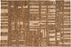Woood ian handgewebter Teppich – Wolle – Braun 170 x 240 cm