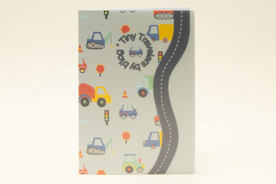 Ancor Notizbuch B'log Play Me Cars, A4-Linie, 48 Blatt, 90-Gramm-PP-Einband – an-128048