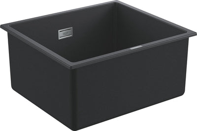 Grohe k700u Verbundspüle – 45,7 cm – Unterbau – mit Überlauf – Granitschwarz
